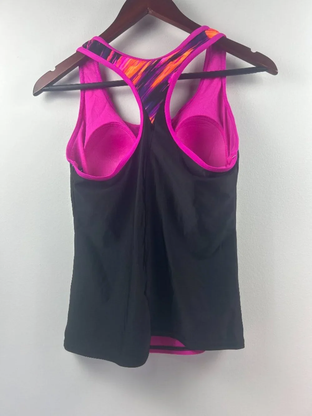 Zero X Posur Swimwear Top Racerback Swimsuit Size M